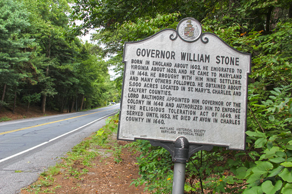 Shipley's Choice Governor Stone Historical Sign